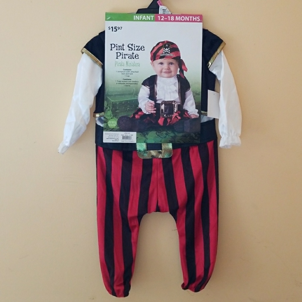 Pint Size Pirate Costume
